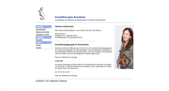 Desktop Screenshot of kunsttherapie-konstanz.com